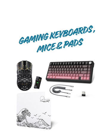 Gaming Keyboards, Mice & Pads