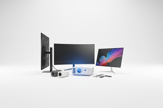 Projectors & Monitors