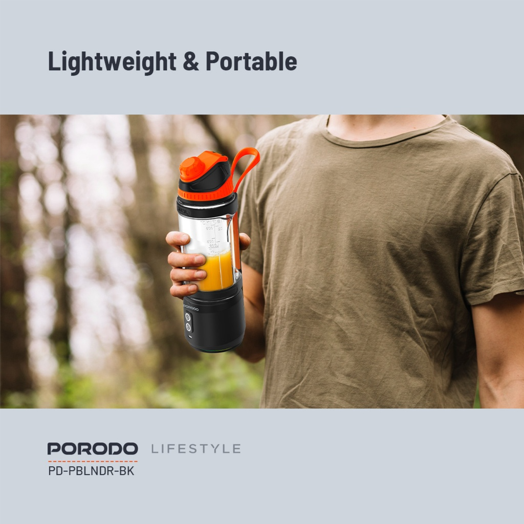 Portable Blender Porodo Lifestyle Dual Spin Clockwise & Reverse
