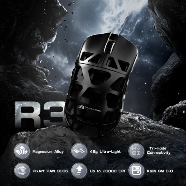 Attack Shark R3 Magnesium Alloy Gaming Mouse 8K