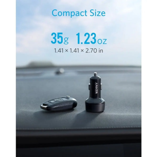 PowerDrive PD+ 2 35W (20W PD+15W) USB C Car Charger A2732HF1