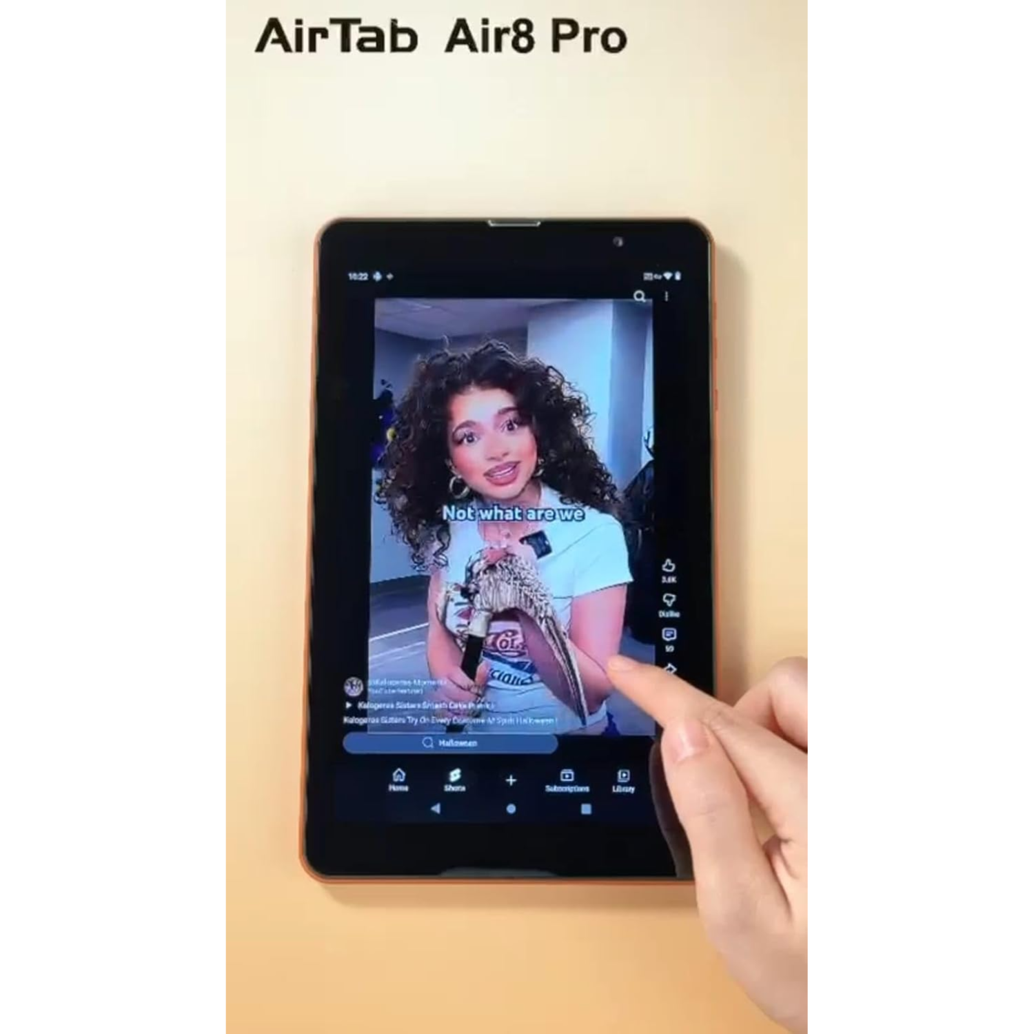 Air Tab Air 8 Pro / 5g , 24GB  RAM , 1TB ,10000Mah - Blue