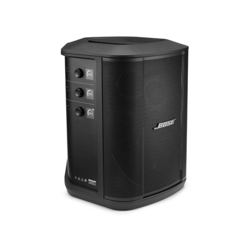 Bose S1 Pro+ All-in-one Powered Portable Bluetooth Speaker Wireless PA System 230V (UK) - Black