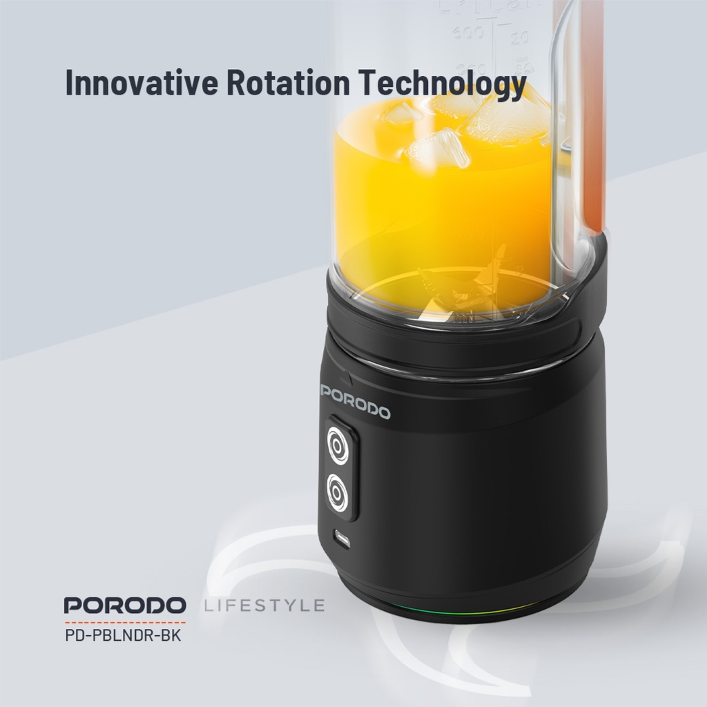 Portable Blender Porodo Lifestyle Dual Spin Clockwise & Reverse