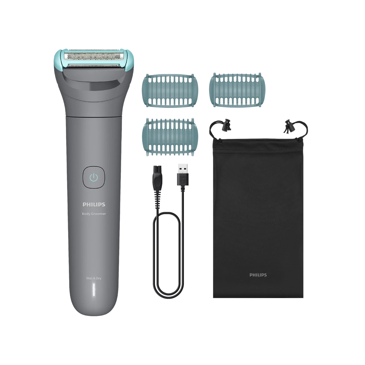 Body Groomer Philips 3000 Series With Triple Protect Shave System Bg3485/15