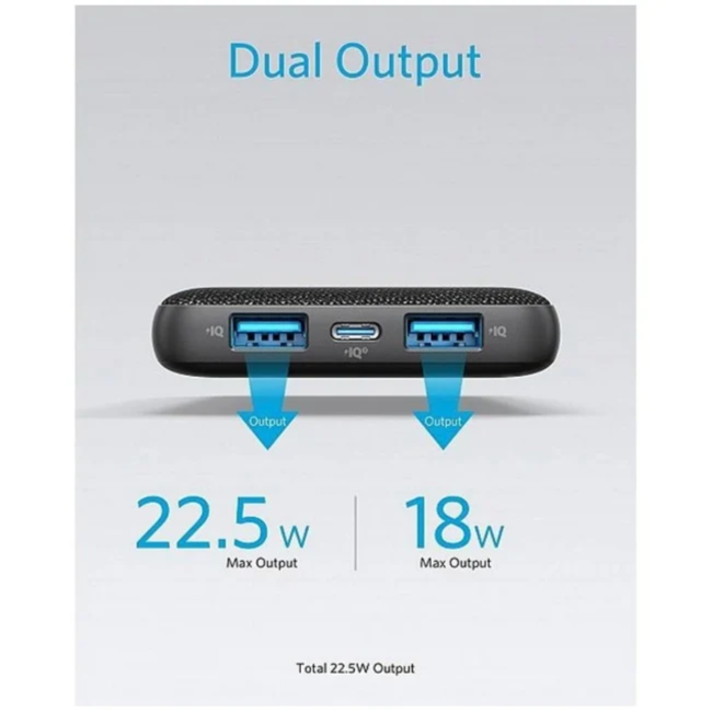 Anker A1248H31 Powercore 10000Mah Power Bank Black