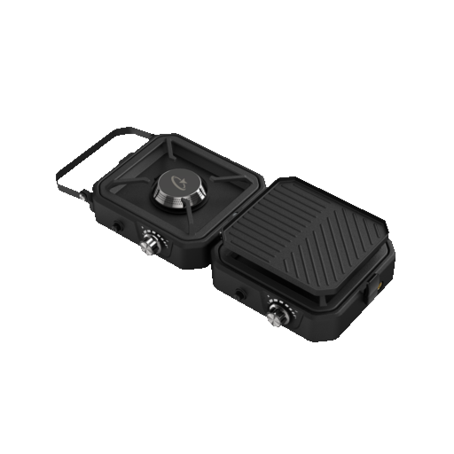 Camping Stove Goaltage CS01 ProFlame Portable with High-Power Dual-Burner, Easy to Clean and Foldable Design