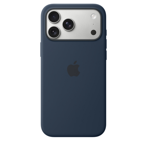 Apple Original IPhone 17 Pro Max Silicone Case with MagSafe - Midnight - Model A3560