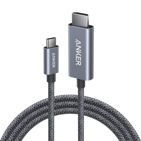 Anker A87E0H12 Anker Nano USB-C to HDMI Cable 2M 4K@60Hz Ultra Fast Braided Nylon  Cable-A87E0H12