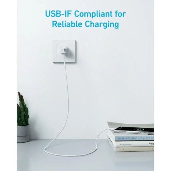 Anker A81H6H11 322 Usb-A To Usb-C Braided Cable 6Ft