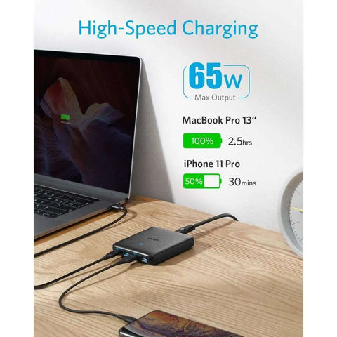 A2045K11 Anker Power Port Atom Iii Slim (4 Ports) 65W Pd+3 Iq